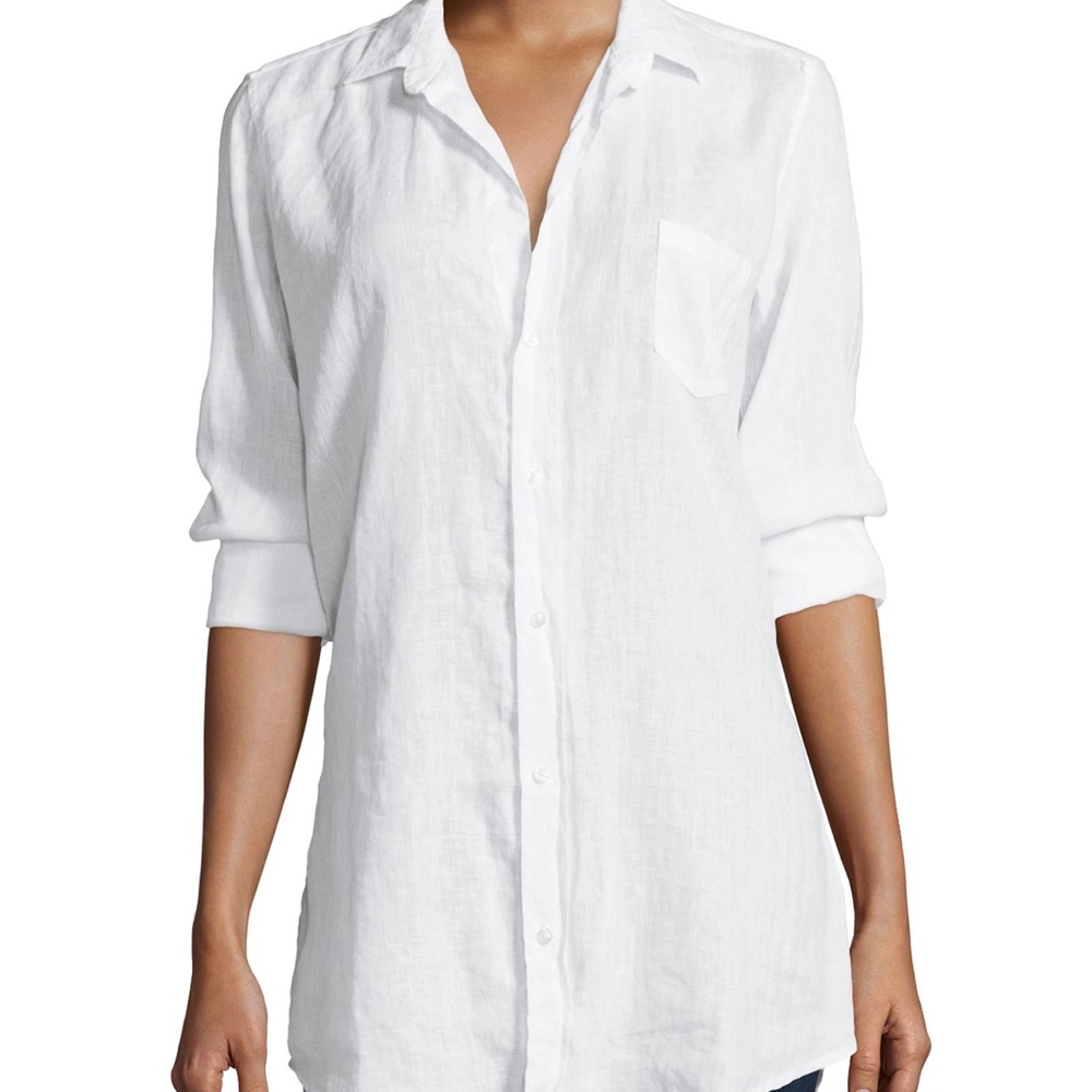 Frank & Eileen White Button Down